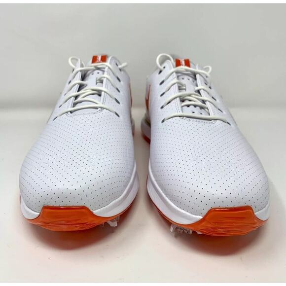 Nike Air Zoom Victory Tour 3 Golf Shoes White Orange Men's Size 6 FQ3273-102 - Picture 5 of 10